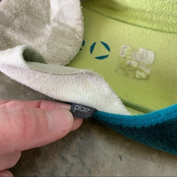 Plae Thai-Ha Turquoise Slippers Size 9.5 - Picture 5 of 11